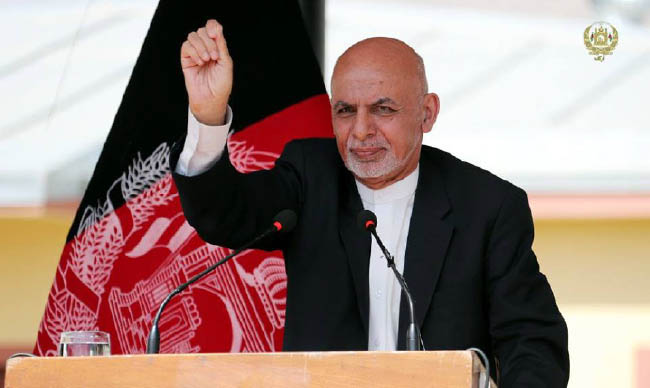 Drop Weapons or Face Destruction, Ghani Tells Rebels